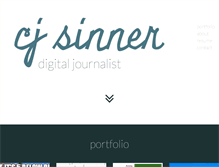 Tablet Screenshot of cjsinner.com